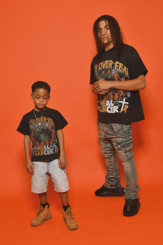 Faith Over Fear- Heal Cancer (Black)